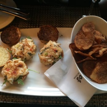 Del Frisco's Double Eagle Steakhouse - Crabcake sliders were DELISH, minus the burned top of the bun and over cooked chips smh - Steakhouses Near Me - Washington, DC, District of Columbia