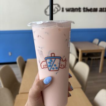 Duet Tea - Rose Thai Milk Tea - Bubble Tea Near Me - Fremont, California