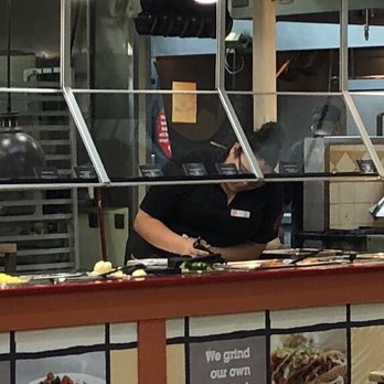 Golden Corral Buffet & Grill - Cashier, checking food temps. No gloves, leaning over the food, no hairnet!! - Buffets Near Me - Weslaco, Texas Golden Corral Buffet & Grill - Cashier, checking food temps. No gloves, leaning over the food, no hairnet!! - Buffets Near Me - Weslaco, Texas