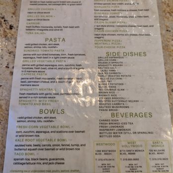 Fresh Corn Grill - Menu - Pizza Near Me - West Hollywood, California Fresh Corn Grill - Menu - Pizza Near Me - West Hollywood, California