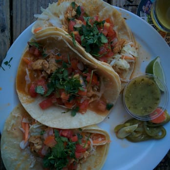 Sky High Brewery and Pub - Fish Tacos with a side of wetness... ($12) - Breweries Near Me - Corvallis, Oregon