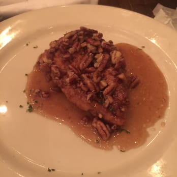 Huck's Place - The fried chicken covered in pecans and some type of pecan sauce or maple sauce. So good! - Cajun/Creole Near Me - Columbus, Mississippi Huck's Place - The fried chicken covered in pecans and some type of pecan sauce or maple sauce. So good! - Cajun/Creole Near Me - Columbus, Mississippi