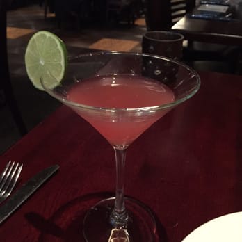 Rasoi - Sad half empty pomegranate cosmo. Was tasty too, such a shame. - Indian Near Me - Burlingame, California