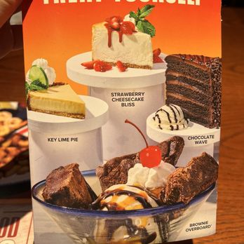 Red Lobster - Dessert Menu - September 2025 - Seafood Near Me - Mesa, Arizona