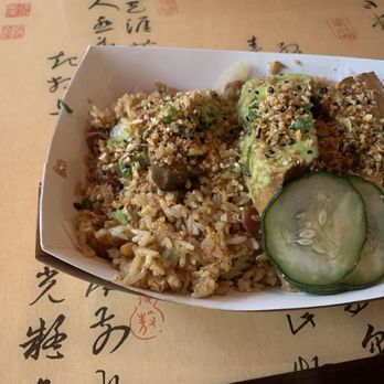 East Wind Snack Shop - Double Happiness Fried Rice with pork belly and Chinese sausage - Dim Sum Near Me - Brooklyn, New York East Wind Snack Shop - Double Happiness Fried Rice with pork belly and Chinese sausage - Dim Sum Near Me - Brooklyn, New York