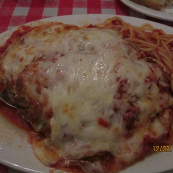 Carmine's Pizzeria - Eggplant parm - Pizza Near Me - Brooklyn, New York