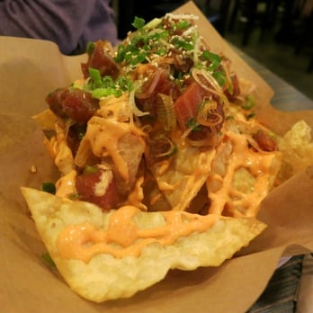Cha Cafe - Ahi Nachos - Coffee & Tea Near Me - El Monte, California Cha Cafe - Ahi Nachos - Coffee & Tea Near Me - El Monte, California