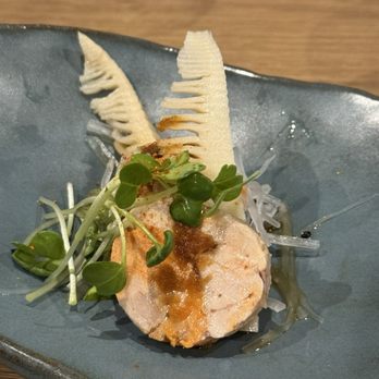 Sazanami - Monkfish roe.  Bamboo shoots and shiratake noodles? - Japanese Near Me - Beaverton, Oregon