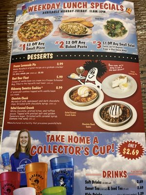 Menu photo 1 Hideaway Pizza Oklahoma City, OK Menu photo 1 Hideaway Pizza Oklahoma City, OK