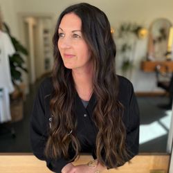 Hair By Angela Clerou - NBR custom colored hand tied weft hair extensions