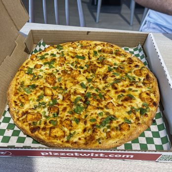 Pizza Twist - Butter Chicken Pizza Twist - Pizza Near Me - Roseville, California Pizza Twist - Butter Chicken Pizza Twist - Pizza Near Me - Roseville, California