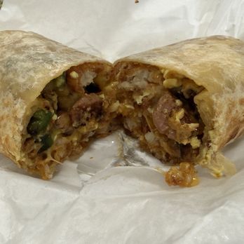 LJ's Lil' Cafe - Spicy OG Breakfast Burrito - Breakfast & Brunch Near Me - Orange, California