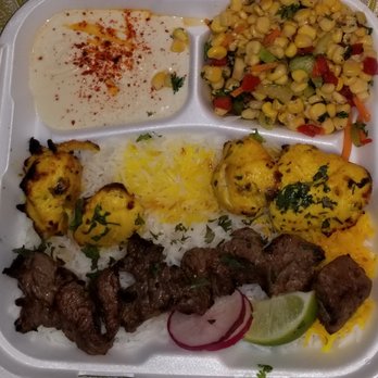 Corner Kebab - One plate is even good for 2 people - Mediterranean Near Me - San Fernando, California