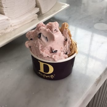 Dolcezza - strawberry stracciatella & vanilla latte gelato! - Gelato Near Me - Fairfax, Virginia