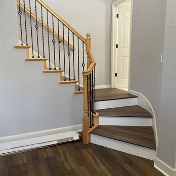 The Floor Store - a staircase in a home - Flooring Near Me - San Rafael, California The Floor Store - a staircase in a home - Flooring Near Me - San Rafael, California