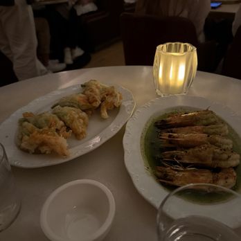 Funke - Prawns & Zucchini Florets - Italian Near Me - Beverly Hills, California Funke - Prawns & Zucchini Florets - Italian Near Me - Beverly Hills, California