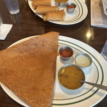 Dosa Grill - 54. Mysore Masala Dosa and 71. Spring Dosa - Vegetarian Near Me - East Windsor, New Jersey Dosa Grill - 54. Mysore Masala Dosa and 71. Spring Dosa - Vegetarian Near Me - East Windsor, New Jersey