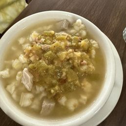 Bowl of Red or Green Chile