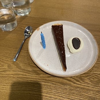 Restaurant Constance - Chocolate sesame cake - New American Near Me - Charlotte, North Carolina Restaurant Constance - Chocolate sesame cake - New American Near Me - Charlotte, North Carolina