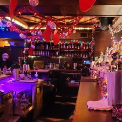 Downstairs at the Esquire Tavern - The bar