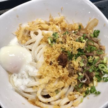 Marugame Udon - #10 nikutama cold udon - Japanese Near Me - Honolulu, Hawaii Marugame Udon - #10 nikutama cold udon - Japanese Near Me - Honolulu, Hawaii