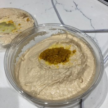 Sahadi's - Industry City - Tumeric garlic hummus - International Grocery Near Me - Brooklyn, New York