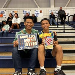 La Vina Middle School - Good luck Godson Jayven 3/1/2025