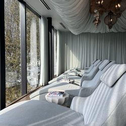 Elora Mill - The spa relaxation room after your service