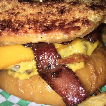 Casper's and Runyon's Nook - Homer Simpson Burger - April Burger of the Month - Dive Bars Near Me - Saint Paul, Minnesota Casper's and Runyon's Nook - Homer Simpson Burger - April Burger of the Month - Dive Bars Near Me - Saint Paul, Minnesota