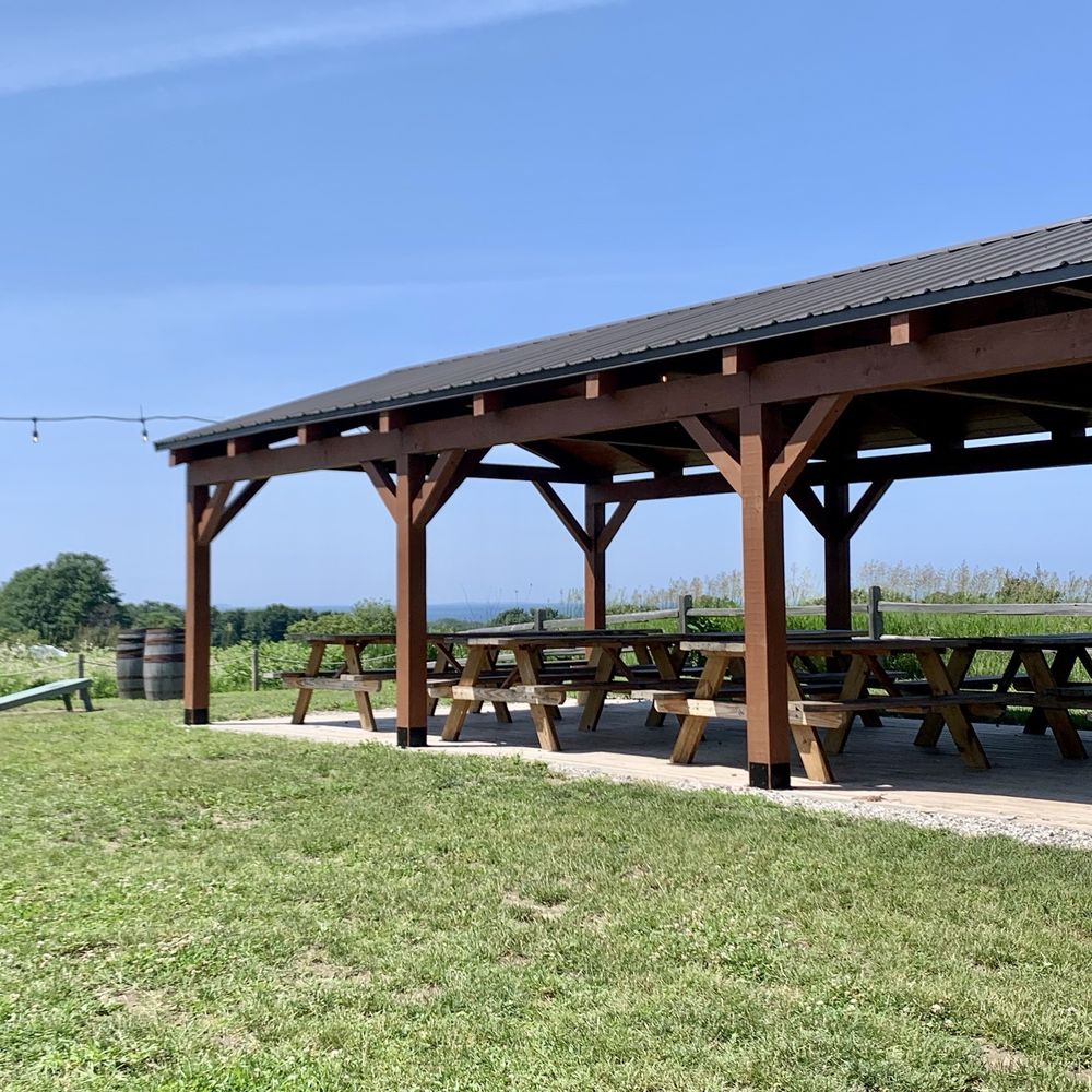 Bier's Inwood Brewery - Pavilion area. - Breweries Near Me - Charlevoix, Michigan