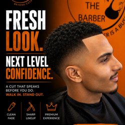 Judson The Barber - Mid drop taper with curly twist