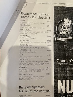 Menu photo 4 Chacko’s Udipi Indian Cuisine Duluth, GA Menu photo 4 Chacko’s Udipi Indian Cuisine Duluth, GA