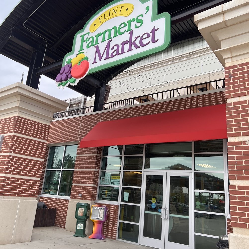 Flint Farmers' Market - Outside - Farmers Market Near Me - Flint, Michigan