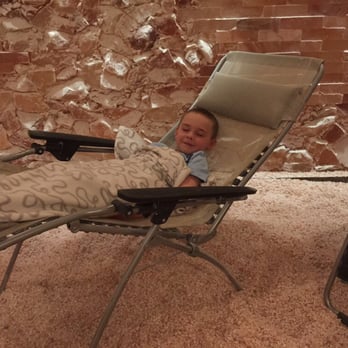 The Salt Cave - Napping in the cave! - Yoga Near Me - Minneapolis, Minnesota