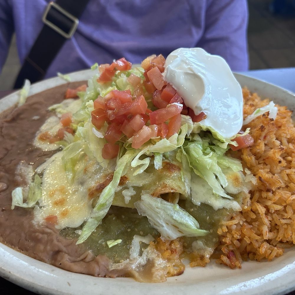 Chicken Enchiladas platter Chicken Enchiladas platter