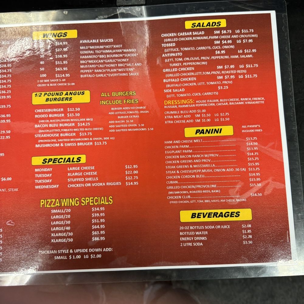 Fratello's Pizzeria - Menu - Sandwiches Near Me - Marcy, New York Fratello's Pizzeria - Menu - Sandwiches Near Me - Marcy, New York