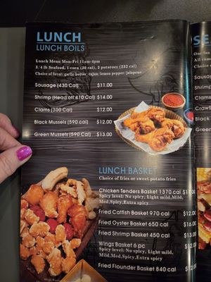 Menu photo 1 Captain Hook Seafood Fort Collins, CO