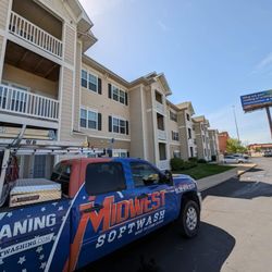MidWest SoftWash - Apartment complex washing