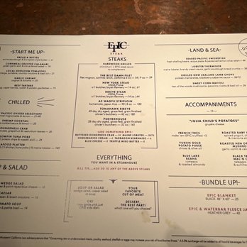 EPIC Steak - Food Menu - Steakhouses Near Me - San Francisco, California EPIC Steak - Food Menu - Steakhouses Near Me - San Francisco, California