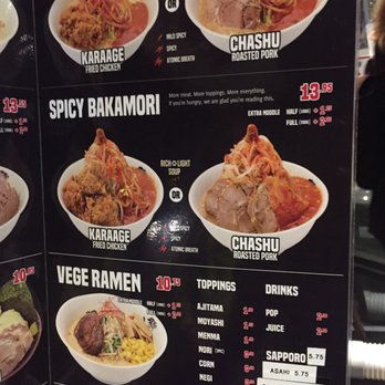 Ramen Gojiro - Menu - Ramen Near Me - Vancouver, British Columbia Ramen Gojiro - Menu - Ramen Near Me - Vancouver, British Columbia