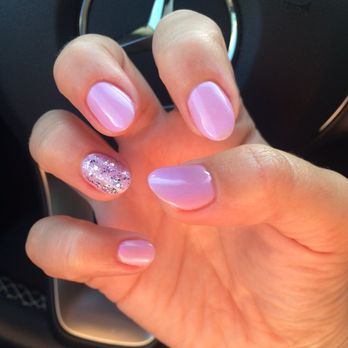 Julie's Nails - Love my shimmery pink nails! - Nail Salons Near Me - Pinole, California