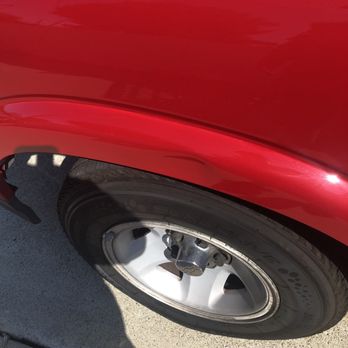 1st Class Auto Body & Paint - Dent done after truck was dropped off - Body Shops Near Me - San Diego, California 1st Class Auto Body & Paint - Dent done after truck was dropped off - Body Shops Near Me - San Diego, California