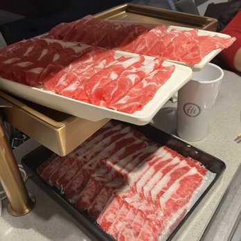 Haidilao Hotpot Flushing - Kobe beef and NZ lamb - Hot Pot Near Me - Flushing, New York
