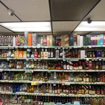 Alpine Discount Liquor - shelves of liquor in a store - Beer, Wine & Spirits Near Me - Alpine, California