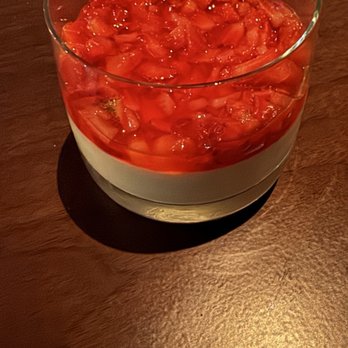 Matu Kai - Arturo's Panna Cotta, Macerated Strawberry - Steakhouses Near Me - Los Angeles, California Matu Kai - Arturo's Panna Cotta, Macerated Strawberry - Steakhouses Near Me - Los Angeles, California