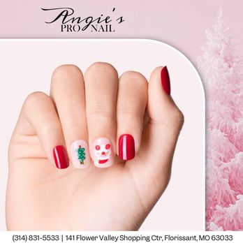 Angie's Pro Nail - Get in the holiday spirit with our winter nail designs! - Nail Salons Near Me - Florissant, Missouri Angie's Pro Nail - Get in the holiday spirit with our winter nail designs! - Nail Salons Near Me - Florissant, Missouri
