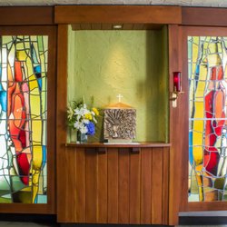 St Mary's Catholic Church - Photograph taken on August 20, 2017 by John Huan Vu of the Diocese of San Jose during a visit to Corvallis, Oregon.