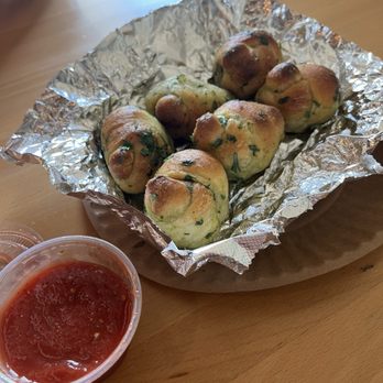 Franco's Pizzeria - Garlic knots - Pizza Near Me - Ithaca, New York
