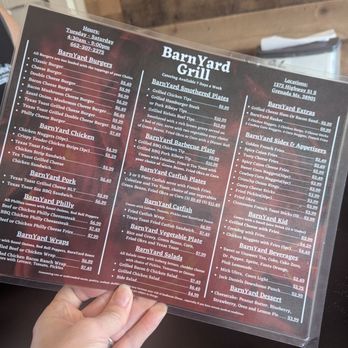 BarnYard Grill - American Near Me - Grenada, Mississippi