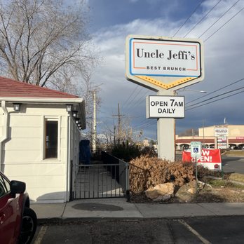 Uncle Jeffi’s Brunch - a sign for uncle jeff's - Breakfast & Brunch Near Me - Holladay, Utah Uncle Jeffi’s Brunch - a sign for uncle jeff's - Breakfast & Brunch Near Me - Holladay, Utah